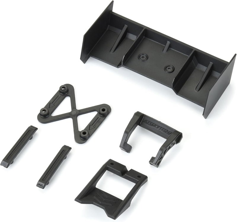 PROLINE Racing Sector Wing Set and Roof Skids for Arrma Granite GROM Black PRO642300 - Image 4